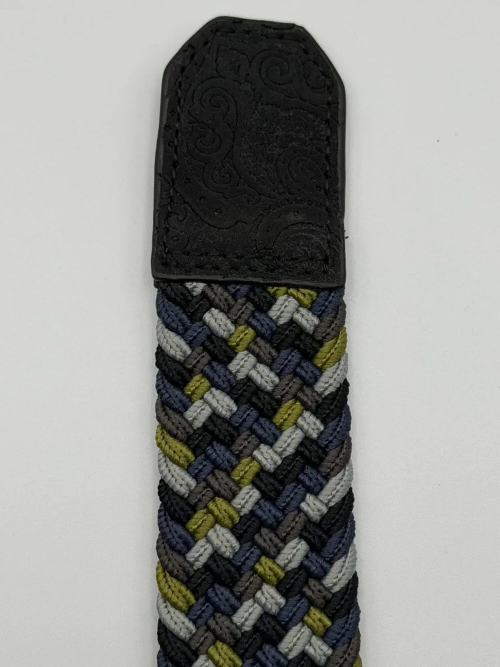 Robert Graham Braided Belt in Black, Navy, Olive, Gray